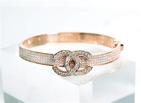 rose gold chanel bracelet|Chanel 18k gold jewelry.